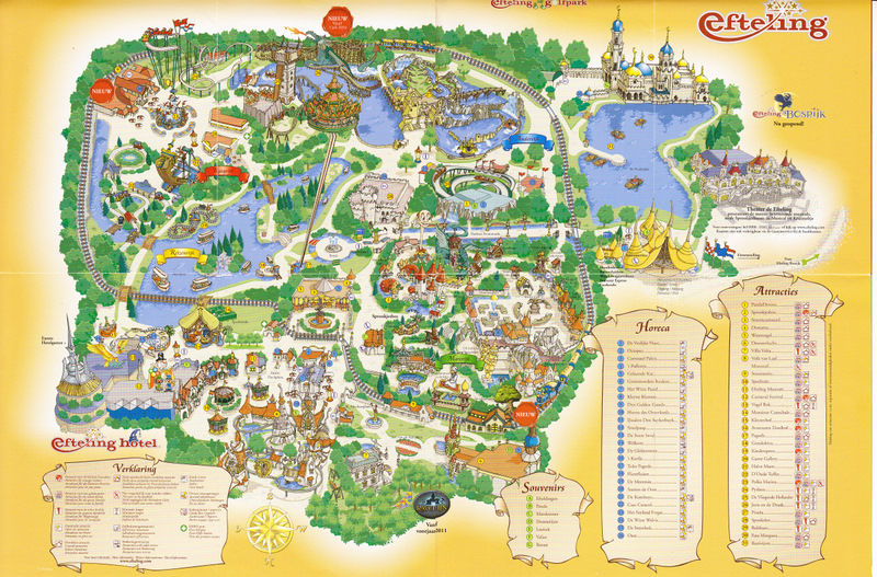 Efteling map