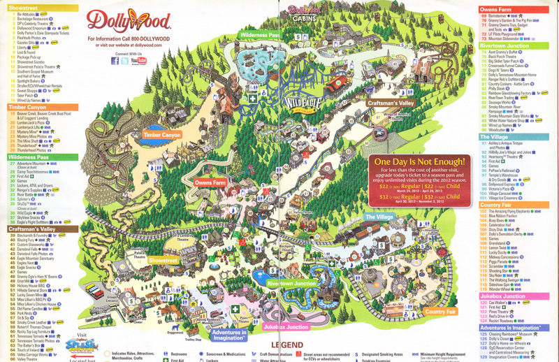 Dollywood map