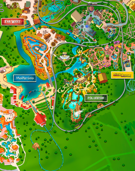 PortAventura map