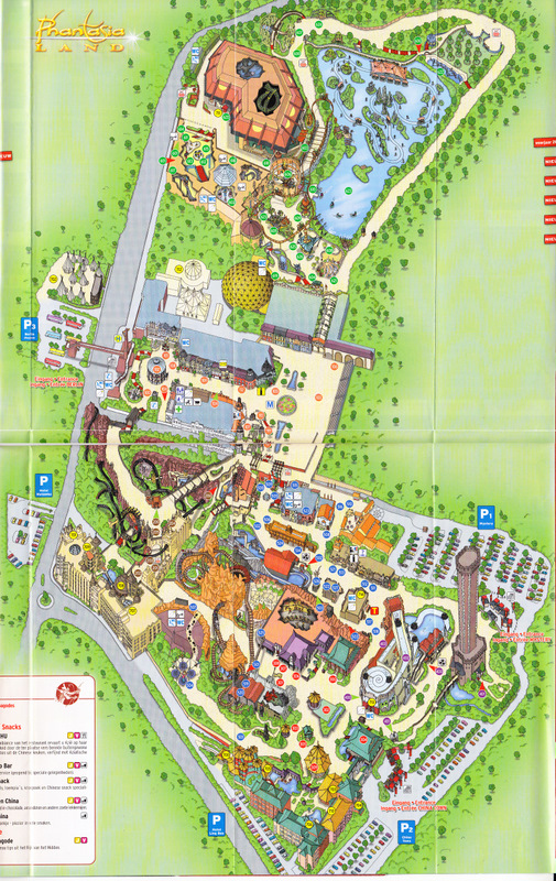 Phantasialand map