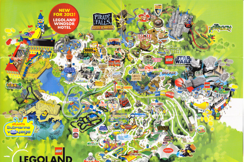 LEGOLAND Windsor map